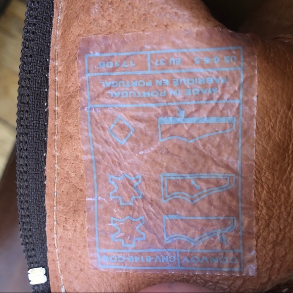 Taos Convoy Leather Ankle Boots 37 - Picture 12 of 14